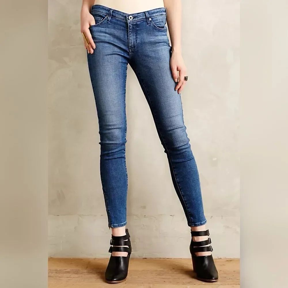 AG Zip-Up Skinny Legging Ankle Jean